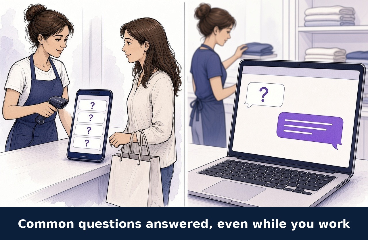 Sketch: Common questions answered, even while you work