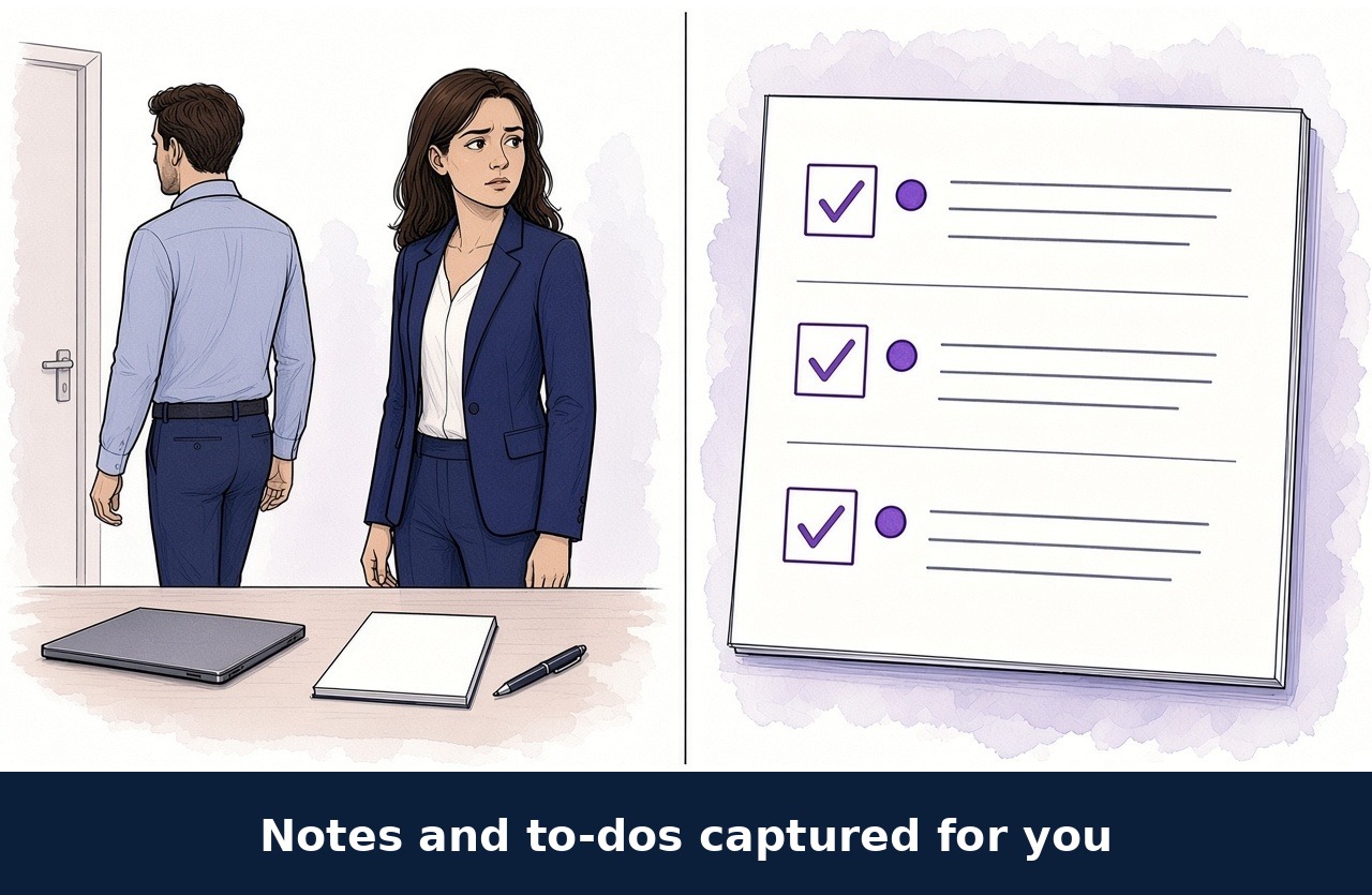 Sketch: Notes and to-dos captured for you