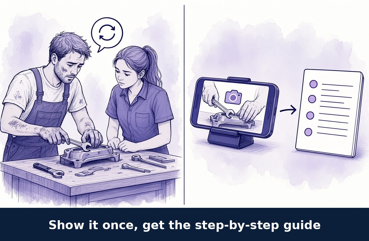 Sketch: Show it once, get the step-by-step guide